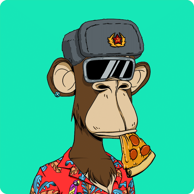 illustration of an ape from the Bored Ape Yacht Club NFTs